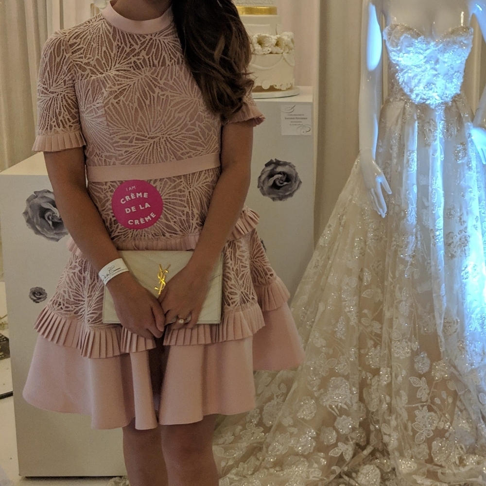 Evernew Pink Lace Dress